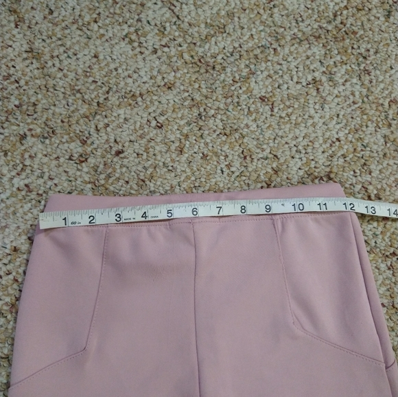 Size X's pink Revamped skinny dress leggings NWT - Picture 7 of 16
